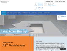 Tablet Screenshot of flexiblespace.in